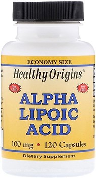 Фото Healthy Origins Alpha Lipoic Acid 100 мг 120 капсул (HOG35063)