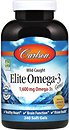 Фото Carlson Labs Wild Caught Elite Omega-3 1600 мг со вкусом лимона 240 капсул
