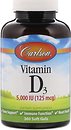 Фото Carlson Labs Vitamin D3 125 мкг 360 капсул (CAR-14120)