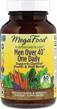 Фото MegaFood Men Over 40 One Daily 60 таблеток (MGF10269)