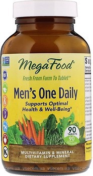 Фото MegaFood Men's One Daily 90 таблеток (MGF10108)