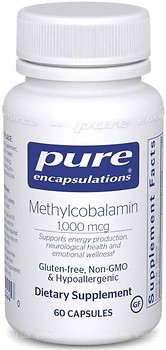 Фото Pure Encapsulations Methylcobalamin 1000 мг 60 капсул