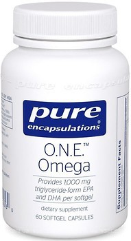 Фото Pure Encapsulations O.N.E. Omega 60 капсул