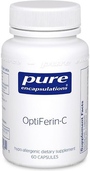 Фото Pure Encapsulations OptiFerin-C 60 капсул