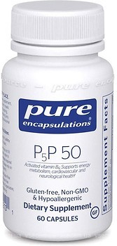Фото Pure Encapsulations P5P 50 (activated vitamin B6) 60 капсул