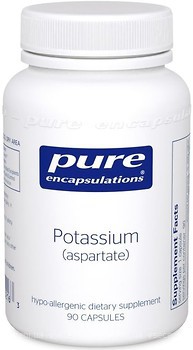 Фото Pure Encapsulations Potassium (aspartate) 90 капсул