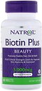 Фото Natrol Biotin Plus Beauty 5000 мкг 60 таблеток (NTL07141)