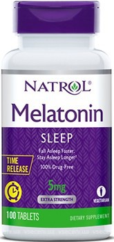 Фото Natrol Melatonin 5 мг 100 таблеток (NTL04837)