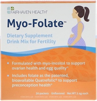 Фото Fairhaven Health Myo-Folate 30 саше (FHH-00225)