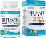 Фото Nordic Naturals Ultimate Omega 2X Teen со вкусом клубники 60 капсул (NOR-06110)