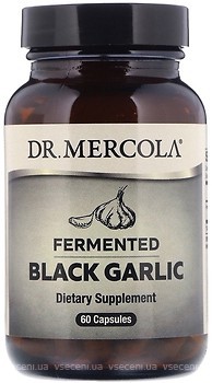 Фото Dr. Mercola Black Garlic 60 капсул (MCL01582)