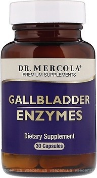 Фото Dr. Mercola Gallbladder Enzymes 30 капсул (MCL03095)