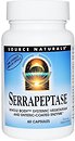 Фото Source Naturals Serrapeptase 60 капсул (SN1949)