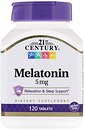 Фото 21st Century Melatonin 5 мг 120 таблеток (27087)
