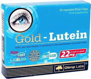Фото Olimp Labs Gold Lutein 30 капсул