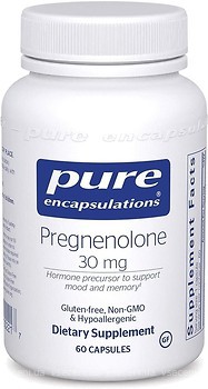 Фото Pure Encapsulations Pregnenolone 30 мг 60 капсул