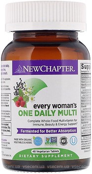 Фото New Chapter Every Woman's One Daily Multi 48 таблеток (NCR-00307)