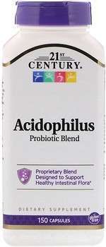 Фото 21st Century Acidophilus Probiotic Blend 150 капсул (22928)