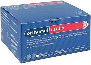 Фото Orthomol Cardio 120 капсул + 90 таблеток