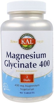 Фото KAL Magnesium Glycinate 400 мг 90 таблеток