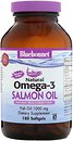 Фото Bluebonnet Nutrition Natural Omega-3 Salmon Oil 180 капсул