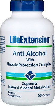 Фото Life Extension Anti-Alcohol HepatoProtection Complex 60 капсул (LEX-21406)