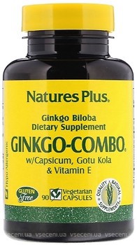 Фото Nature's Plus Ginkgo-Combo 90 капсул (1092)