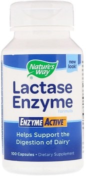Фото Nature's Way Lactase Enzyme Formula 100 капсул (NWY-47110)