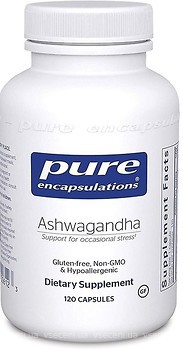 Фото Pure Encapsulations Ashwagandha 120 капсул