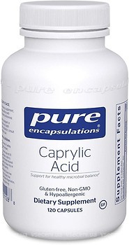 Фото Pure Encapsulations Caprylic Acid 120 капсул
