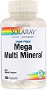Фото Solaray Mega Multi Mineral 200 капсул (SOR04514)