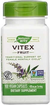 Фото Nature's Way Vitex Fruit 400 мг 100 капсул (NWY-11750)