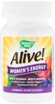 Фото Nature's Way Alive Women's Energy 50 таблеток (NWY-60195)