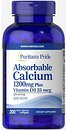 Фото Puritan's Pride Absorbable Calcium 1200 мг with Vitamin D3 1000 IU 200 капсул