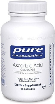 Фото Pure Encapsulations Ascorbic Acid 90 капсул