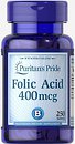 Фото Puritan's Pride Folic Acid 400 мкг 250 таблеток