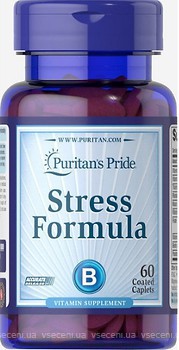 Фото Puritan's Pride Stress Formula 60 капсул