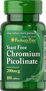 Фото Puritan's Pride Chromium Picolinate 200 мкг 100 таблеток