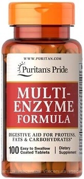Фото Puritan's Pride Multi Enzyme 100 таблеток