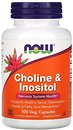 Фото Now Foods Choline & Inositol 100 капсул (00470)