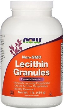 Фото Now Foods Lecithin Granules 454 г (02260)