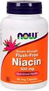 Фото Now Foods Niacin Flush Free 500 мг 90 капсул (00498)