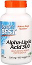 Фото Doctor's Best Alpha-Lipoic Acid 300 мг 180 капсул (DRB00277)