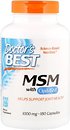 Фото Doctor's Best MSM with OptiMSM 1000 мг 180 капсул (DRB00064)