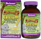 Фото Bluebonnet Nutrition Rainforest Animalz Calcium Magnesium & Vitamin D3 со вкусом ванильной глазури 90 таблеток