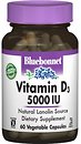 Фото Bluebonnet Nutrition Vitamin D3 5000 IU 60 капсул (BLB0368)
