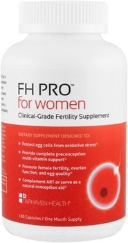 Фото Fairhaven Health FH Pro for Women Clinical-Grade Fertility Supplement 180 капсул
