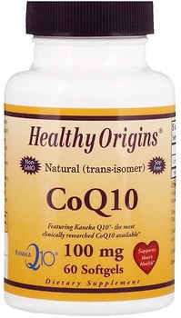 Фото Healthy Origins CoQ10 Kaneka Q10 100 мг 60 капсул