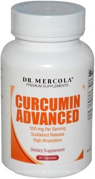 Фото Dr. Mercola Curcumin Advanced 500 мг 30 капсул (MCL01539)