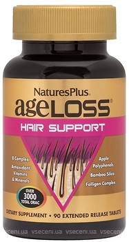 Фото Nature's Plus AgeLoss Hair Support 90 таблеток